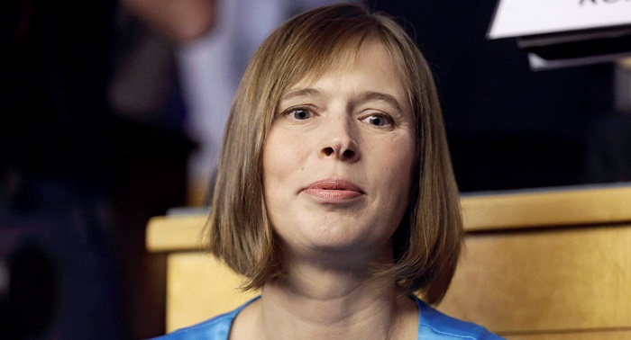 Kersti Kaljulaid elected first female president of Estonia 